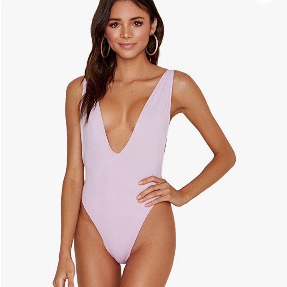 Dippin’ Daisy low v-neck one piece